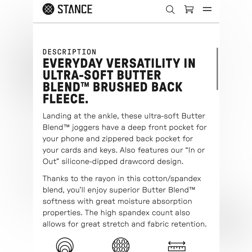 Stance butterblend joggers - Picture 7 of 7